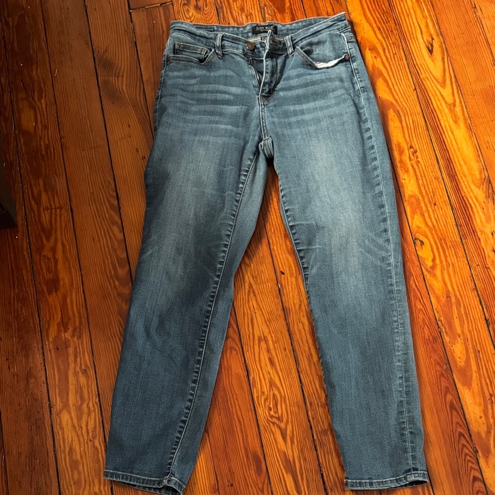 Judy Blue Women's Straight Leg Jeans - Blue